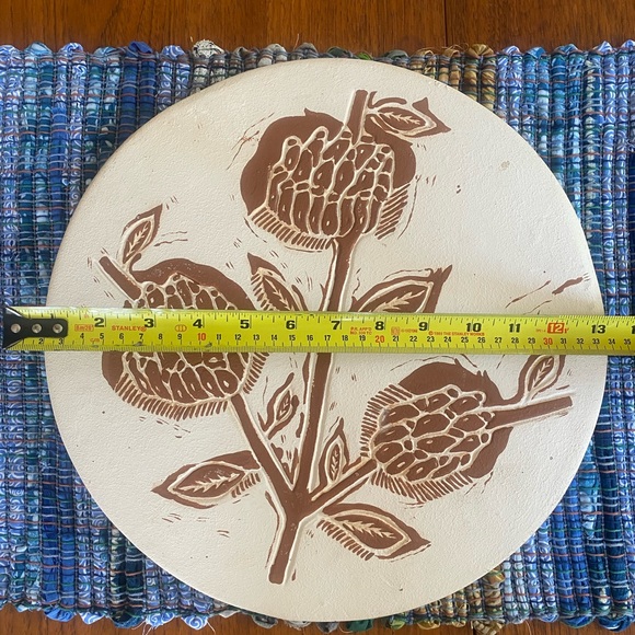 West Elm “Ceramic Matters” special edition art plates - 3 sizes SOLD OUT - Picture 2 of 10